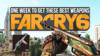You Got One Week To Get These Amazing Weapons In Far Cry 6 (Far Cry 6 Best Weapons)