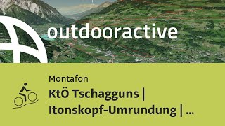 Mountainbike-tour im Montafon: KtÖ Tschagguns | Itonskopf-Umrundung | Tschagguns