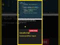 JavaScript Tutorial For beginners (Get Input From Commandline)Learn JavaScript, JavaScript in Telugu
