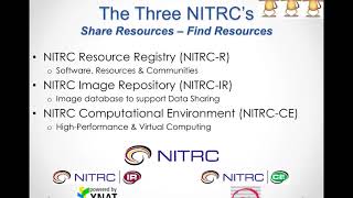 Neuroimaging Informatics Tools And Resources Clearinghouse (NITRC), Dr. David Kennedy