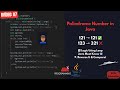 Palindrome Number in Java | Check if a Number is Palindrome | Java Basics for Beginners #video7