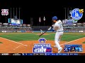 MLB The Show 24 Los Angeles Dodgers vs Atlanta Braves - Power vs Power - Franchise #15 PS5 HD 60fps