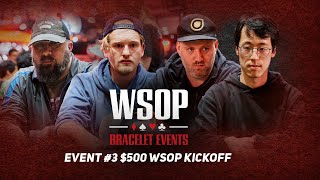 World Series of Poker 2024 | Event #3 Final Table | Who Turns $500 into $175,578?