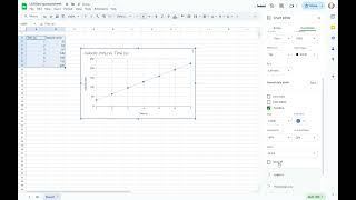 Linearizing a Linear Data Set in Google Sheets