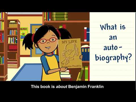 What are the features of an autobiography?