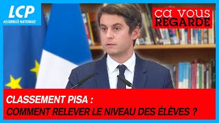 Classement Pisa : comment relever le niveau des élèves ? | Ça vous regarde - 05/12/2023