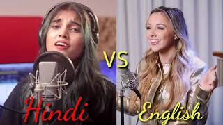Titliaan Hindi cover  Aish vs Emma Heesters English 🎵 Harrdy sandhu ❤ janni smm viral