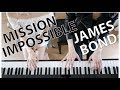 James Bond x Mission Impossible | Piano Cover by Annie Jeng