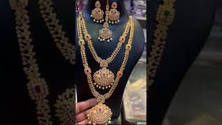 CZ jewellery sets || Cz bridal jewellery sets 2022 || latest CZ jewellery sets || #shorts ,#jewelry