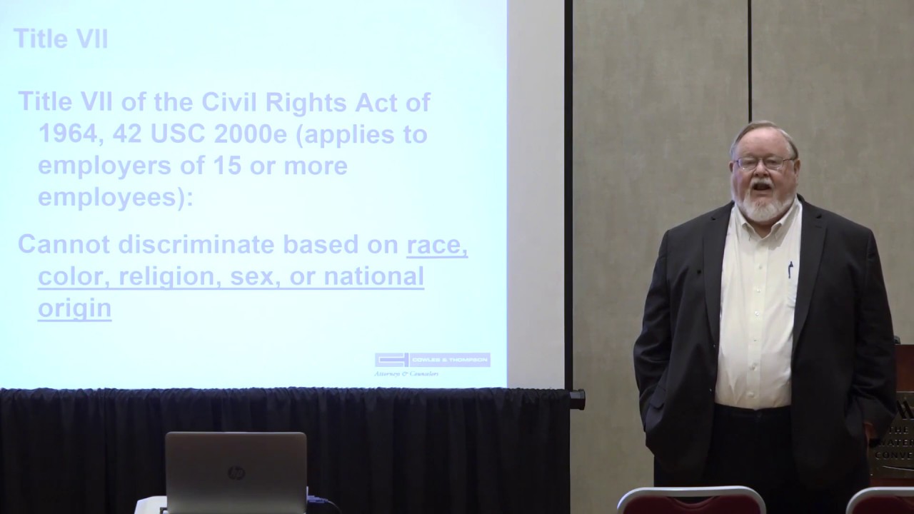 EEO Basics - What Is Employment Discrimination? - YouTube