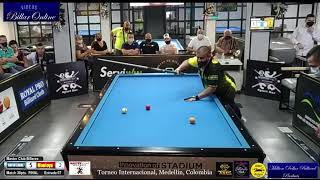 GRAN FINAL DE REYES EN MEDELLIN Heriberto Aristizábal Vs Arley Montoya,  Master Club Billares