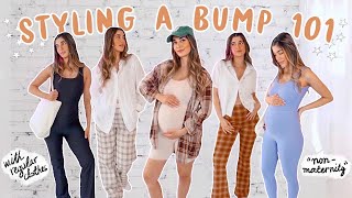 Pregnancy Outfits 101: the ultimate guide to dressing a belly *non-maternity clothes*