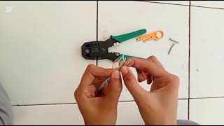 tugas vidio membuat kabel utp tipe straight kls: XI TKJ 2