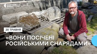 «Вони всі потребують реставрації»: Три кам’яні баби з фронту евакуювали до Дніпропетровщини