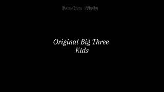 | Original Big three kids | ~ Percy, Nico, Thalia ~ #percyjackson #nicodiangelo #thaliagrace