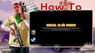 How to Social club error code:16 | แก้อาการ