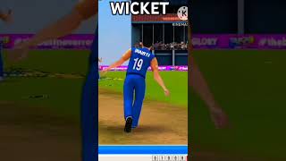 WICKET ON LAST BALL IN WCC3 ❤️❤️ #cricket #trendingsong #trening #shorts