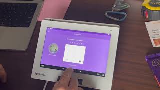 how to clock in and out on home base clock for clover