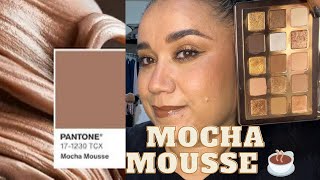 MOCHA MOUSSE 🤎☕️ El color Perfecto  🤎para maquillaje 🍂