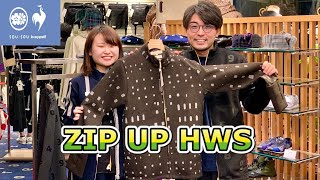 ルコック_ドビー織 ZIP UP HWS