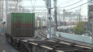 1056レ　EF200  11　代走　　神戸駅　2012年11月23日