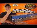 Bottom Plate To Mid Frame Coupling — Perfect Pivot Castor Alignment For A DIY Motion Sim