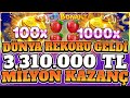 SWEET BONANZA 1000 | DÜNYA REKORU GELDİ | 3.310.000 TL MİLYON VURGUN | OYUN ÇILDIRDI !