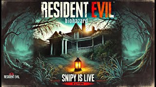 Final Stream | Resident Evil Biohazard | LIVE | With AI Generated Thumbnail | @Snipy_YT01