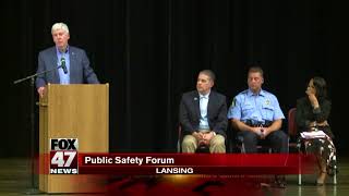 Snyder headlines Lansing public safety forum