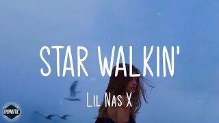 Lil Nas X - STAR WALKIN' (League of Legends Worlds Anthem) (lyrics)