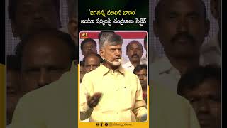 జగనన్న వదిలిన బాణం'  అంటూ షర్మిలపై చంద్రబాబు సెటైర్ | #chandrababu | #shorts | Mango News