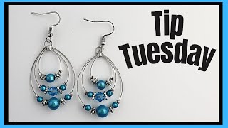 DIY Tiger Tail Earrings // Tip Tuesday Tutorial