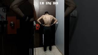 Best back video | skinny to muscular transformation 👈🏻