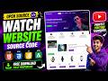 Free Watch Website Source Code | Responsive HTML CSS JavaScript Project