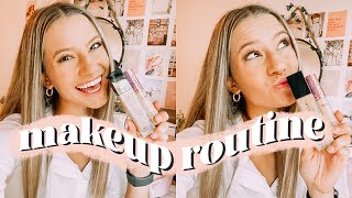 my everyday makeup + skincare routine as a college student