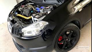 Nissan Qashqai turbo tuning project