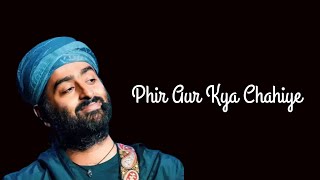 Phir Aur Kya Chahiye (only vocals /No music) | Arijit S | Sachin-Jigar | Amitabh B | Saregama Music|