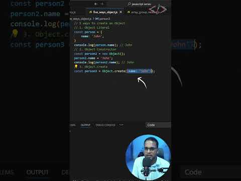 Master JavaScript: How many ways can you create objects? #coding #codewithkg