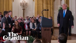 Trump's chaotic post-midterms press conference