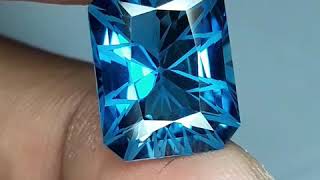 FOR SALE 💎 GEMS NAME : NATURAL BLUE TOPAZ LONDON 11.05 cts