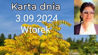 Tarot 😘Karta dnia 3.09.2024 😘Wtorek😘 Wszystkie znaki zodiaku😘