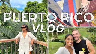 OUR HONEYMOON...I GUESS  | Puerto Rico Vlog | Part one | Amani Couture