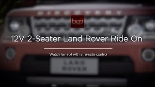 Best Choice Products 12V 2-Seater Land Rover Ride On