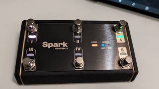 How to setup Spark 2 with Control X for looper function