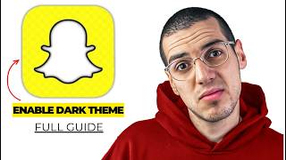 How To Enable Dark Mode on Snapchat 2026 | Complete Working Guide