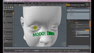 【modo機能紹介】UV座標に対応する三次元空間位置へメッシュを変形するには