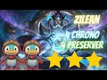 TFT Double Up| 4 Chrono 4 Preserver Zilean 3 Star!!!