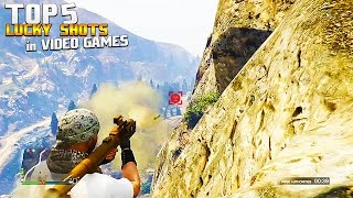 Top 5 LUCKY SHOTS in Video Games #4 | Chaos