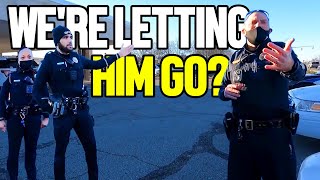 Lieutenant Defends Citizen From Lying Cops