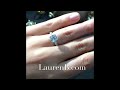 2.25 ct cushion cut diamond engagement ring